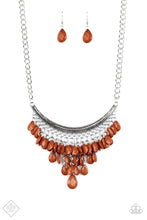 Load image into Gallery viewer, Rio Rainfall - Brown Paparazzi Necklace - Be Adored Jewelry