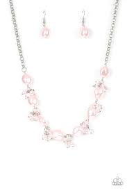 Be Adored Jewelry Rolling with the BRUNCHES Pink Paparazzi Necklace