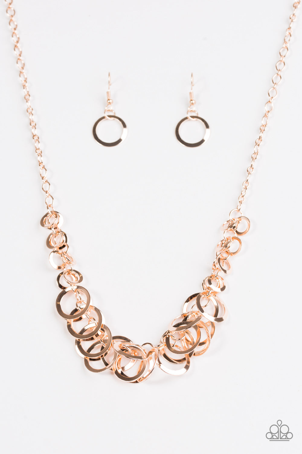 Paparazzi Accessories Royal Circus Rose Gold Necklace - Be Adored Jewelry