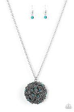 Load image into Gallery viewer, Be Adored Jewelry Royal In Roses Blue Paparazzi Necklace