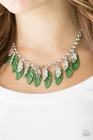 Rule The Roost - Paparazzi Green Necklace - Be Adored Jewelry