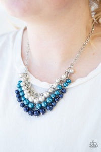 Paparazzi Accessories Run For The HEELS - Blue Necklace - Be Adored Jewelry