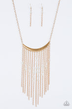 Load image into Gallery viewer, Paparazzi Accessories Runaway Rumba - Gold Necklace - Be Adored Jewelry
