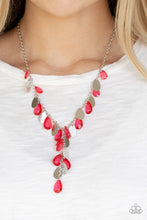 Load image into Gallery viewer, Paparazzi Accessories Sailboat Sunsets - Red Necklace - Be Adored Jewelry