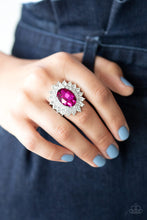 Load image into Gallery viewer, Be Adored Jewelry Secret Garden Glow Pink Paparazzi Ring