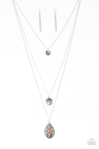 Sedona Summers - Paparazzi Orange Necklace - Be Adored Jewelry