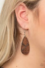 Load image into Gallery viewer, Sequoia Forest - Brown Paparazzi Earring