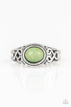 Load image into Gallery viewer, Paparazzi Set In Stone - Green Ring - Be Adored Jewelry