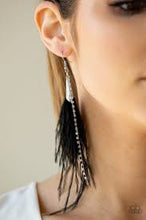 Load image into Gallery viewer, Be Adored Jewelry Showstopping Showgirl Black Paparazzi Earring