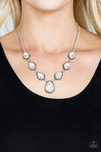 Load image into Gallery viewer, Be Adored Jewelry Socialite Social White Paparazzi Necklace 