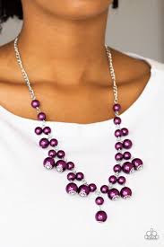 Be Adored Jewelry Soon To Be Mrs. Purple Paparazzi Necklace