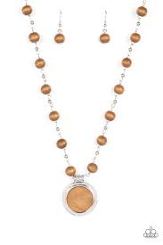 Be Adored Jewelry Soulful Sunrise Brown Paparazzi Necklace