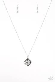 Speaking of Timeless - Paparazzi Silver Necklace - Be Adored Jewelry