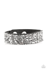 Paparazzi Accessories Stardust Sparkle - Silver Urban Bracelet - Be Adored Jewelry