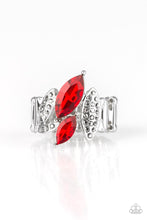 Load image into Gallery viewer, Paparazzi Stay Sassy - Red Ring - Be Adored Jewelry
