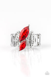 Paparazzi Stay Sassy - Red Ring - Be Adored Jewelry