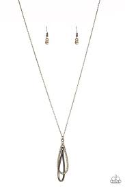 Step Into The Spotlight - Paparazzi Brass Necklace - Be Adored Jewelry