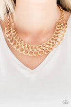 Load image into Gallery viewer, Street Meet and Greet Paparazzi Gold Necklace - Be Adored Jewelry
