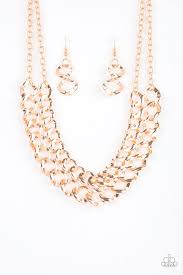 Street Meet and Greet Paparazzi Gold Necklace - Be Adored Jewelry