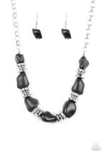 Load image into Gallery viewer, Stunningly Stone Age - Paparazzi Black Necklace - Be Adored Jewelry