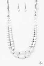 Load image into Gallery viewer, Sundae Shoppe - Paparazzi White Necklace - Be Adored Jewelry