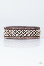 Load image into Gallery viewer, Paparazzi Accessories SURFS You Right - Brown Leather Urban Bracelet - Be Adored Jewelry