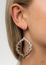 Load image into Gallery viewer, Be Adored Jewelry Taj Mahal Majesty Brass Paparazzi Earring