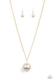 The Grand Baller - Paparazzi Gold Necklace - Be Adored Jewelry