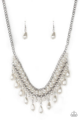 Paparazzi Accessories The Guest List - White Necklace - Be Adored Jewelry
