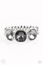 Load image into Gallery viewer, Paparazzi Accessories The Latest Luxe - Silver Ring Fiercely 5th Avenue Fashion Fix - Be Adored Jewelry