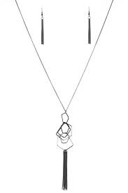 The Penthouse - Paparazzi Black Necklace - Be Adored Jewelry