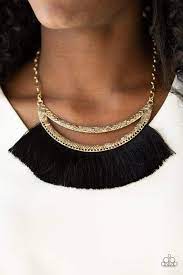 Be Adored Jewelry The Mane Event Gold Paparazzi Necklace