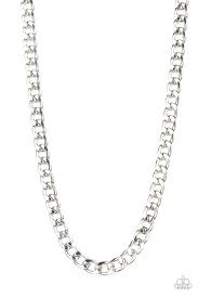 Be Adored Jewelry The Underdog Silver Paparazzi Urban Necklace