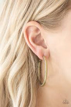 Load image into Gallery viewer, Be Adored Jewelry This Is My Tribe Brass Paparazzi Earring