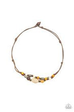 Load image into Gallery viewer, Tiki Trek - Yellow Paparazzi Urban Necklace - Be Adored Jewelry
