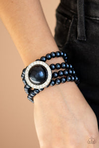 Be Adored Jewelry Top Tier Twinkle Blue Paparazzi Bracelet