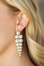 Load image into Gallery viewer, Be Adored Jewelry Totally Tribeca White Paparazzi Earring