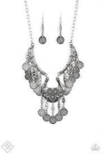 Load image into Gallery viewer, Treasure Temptress - Paparazzi Silver Necklace - Be Adored Jewelry