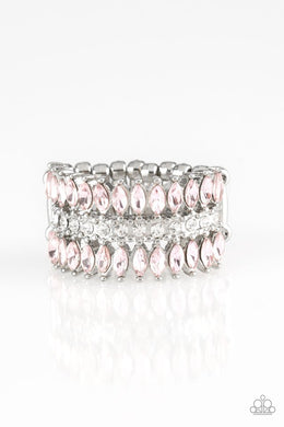 Paparazzi Accessories Treasury Fund - Pink Ring - Be Adored Jewelry