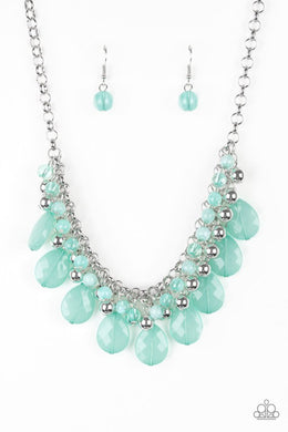 Paparazzi Accessories Trending Tropicana - Green Necklace - Be Adored Jewelry