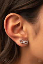Load image into Gallery viewer, Be Adored Jewelry Turn Of The Century White Paparazzi Post Earring