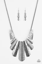 Load image into Gallery viewer, Paparazzi Accessories Untamed - Silver Necklace Encore - Be Adored Jewelry