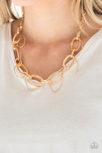 Load image into Gallery viewer, Paparazzi Accessories Very Avant-Garde - Gold Necklace - Be Adored Jewelry