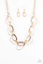 Load image into Gallery viewer, Paparazzi Accessories Very Avant-Garde - Gold Necklace - Be Adored Jewelry