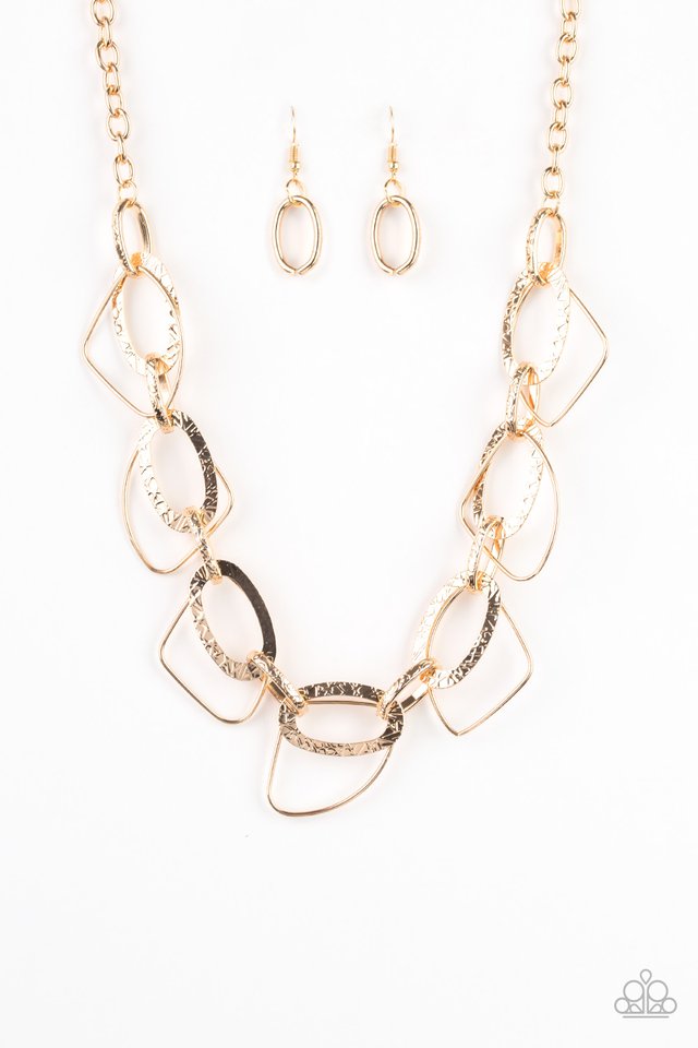 Paparazzi Accessories Very Avant-Garde - Gold Necklace - Be Adored Jewelry