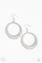 Load image into Gallery viewer, Paparazzi Accessories Very Victorious - White Earring - Be Adored Jewelry