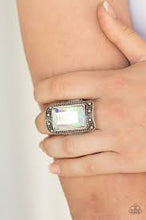 Load image into Gallery viewer, Be Adored Jewelry Very HEIR-descent White Paparazzi Ring