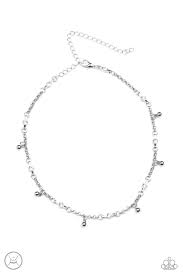 Be Adored Jewelry What A Stunner White Paparazzi Choker