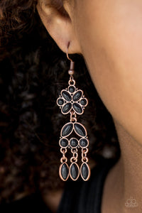 Paparazzi Accessories Which Way West - Copper Earring - Be Adored Jewelry