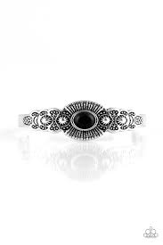 Wide Open Mesas - Black Bracelet Bracelet